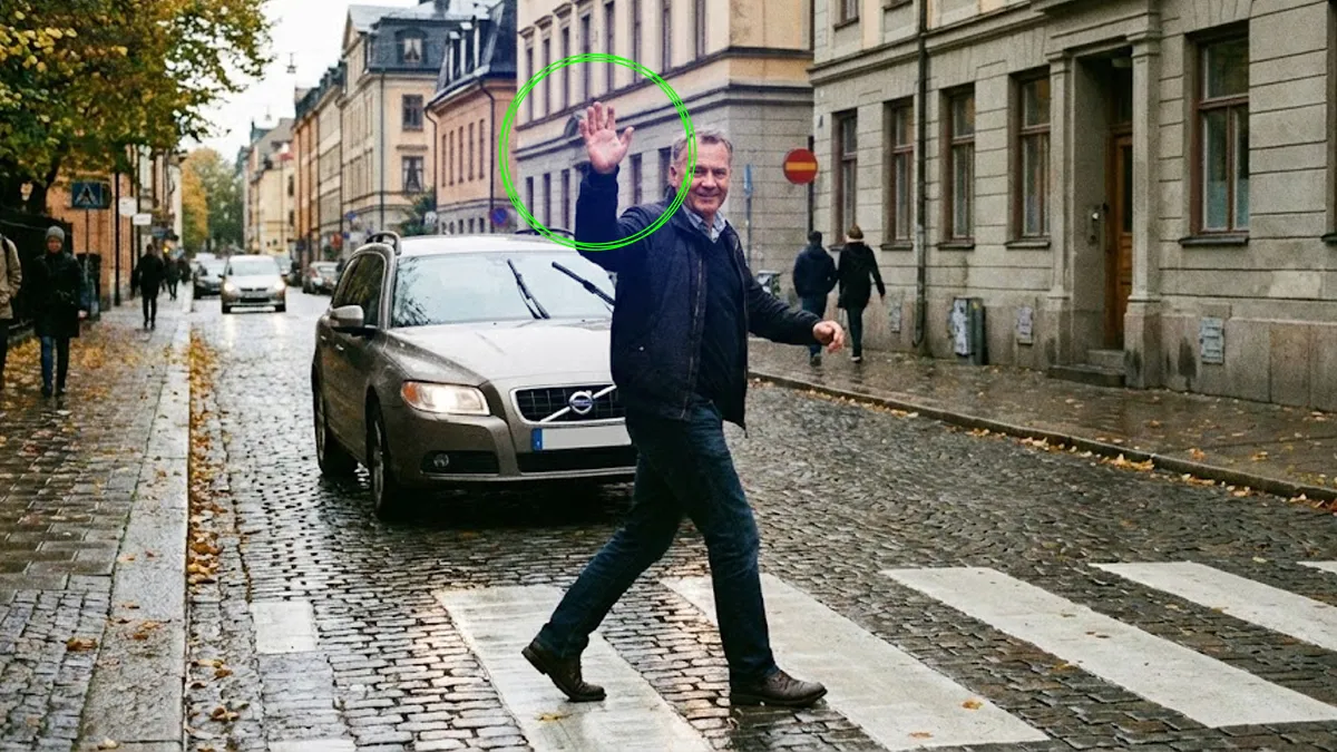 Why a pedestrian's wave matters: a social and psychological look